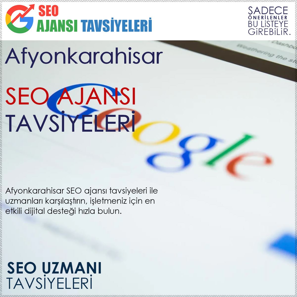 Afyonkarahisar Seo Ajansı Tavsiyeleri