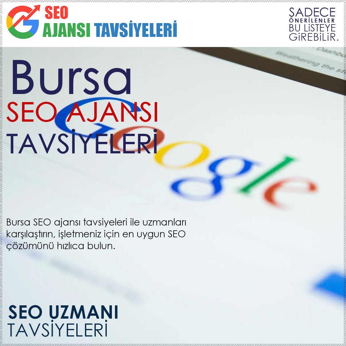 Bursa Seo Ajansı Tavsiyeleri