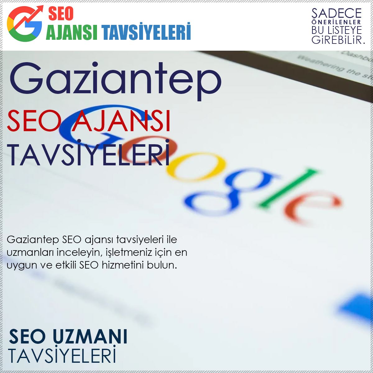 Gaziantep Seo Ajansı Tavsiyeleri