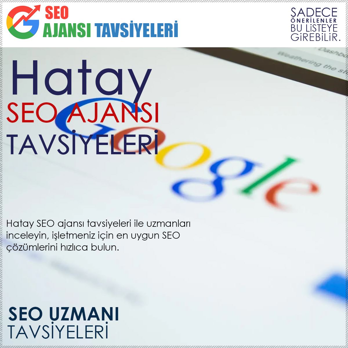 Hatay Seo Ajansı Tavsiyeleri
