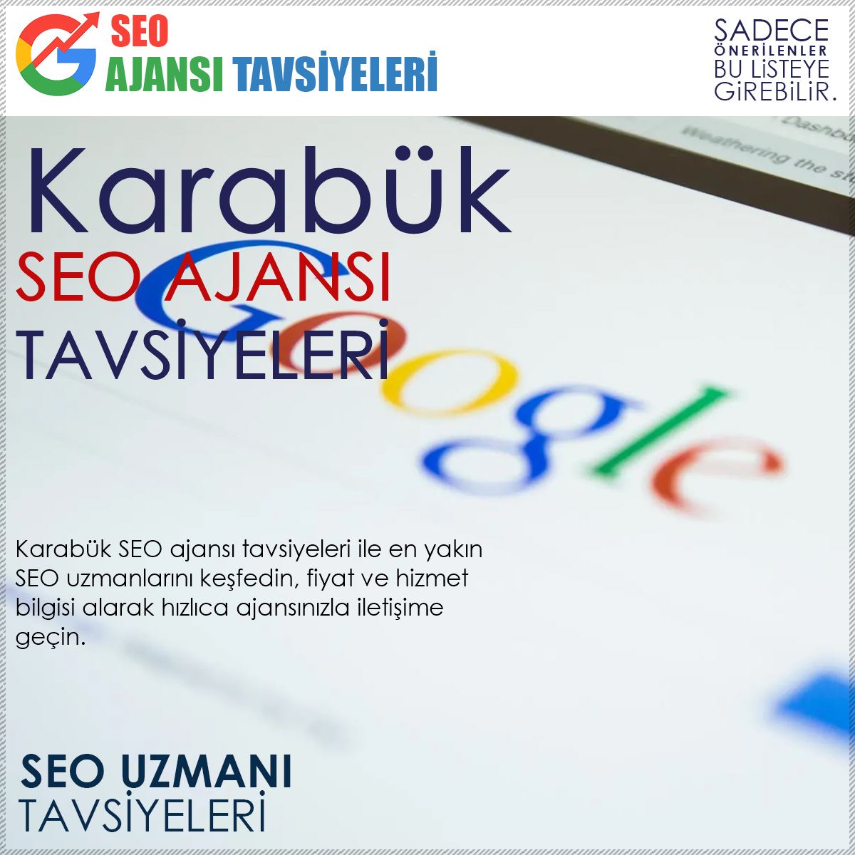 Karabük Seo Ajansı Tavsiyeleri