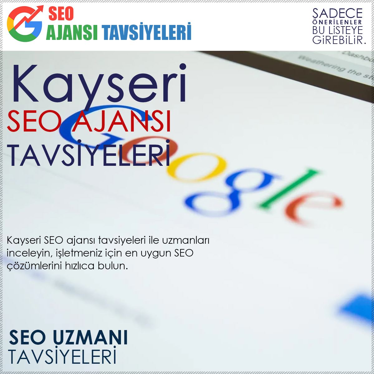 Kayseri Seo Ajansı Tavsiyeleri