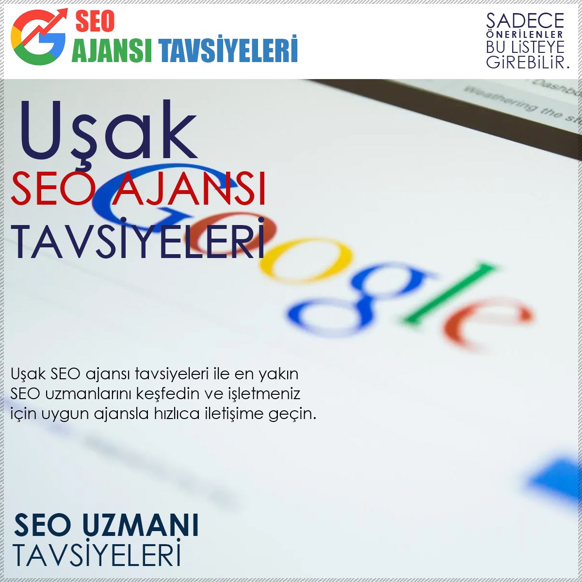 Uşak Seo Ajansı Tavsiyeleri