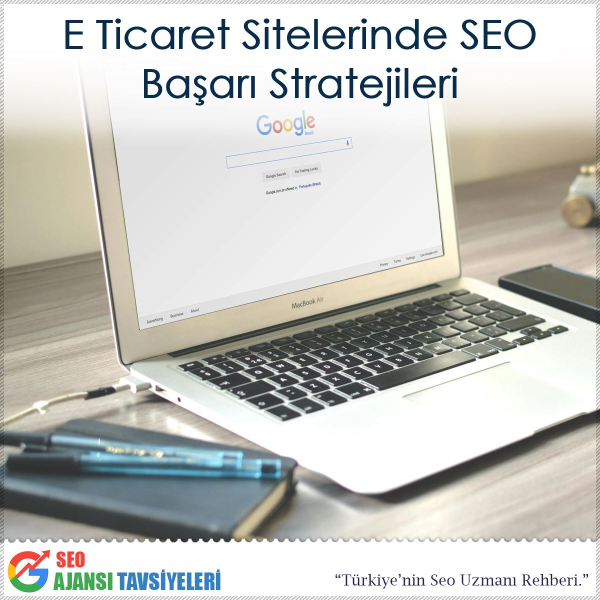 E Ticaret Sitelerinde SEO Başarı Stratejileri : Kapak Görseli