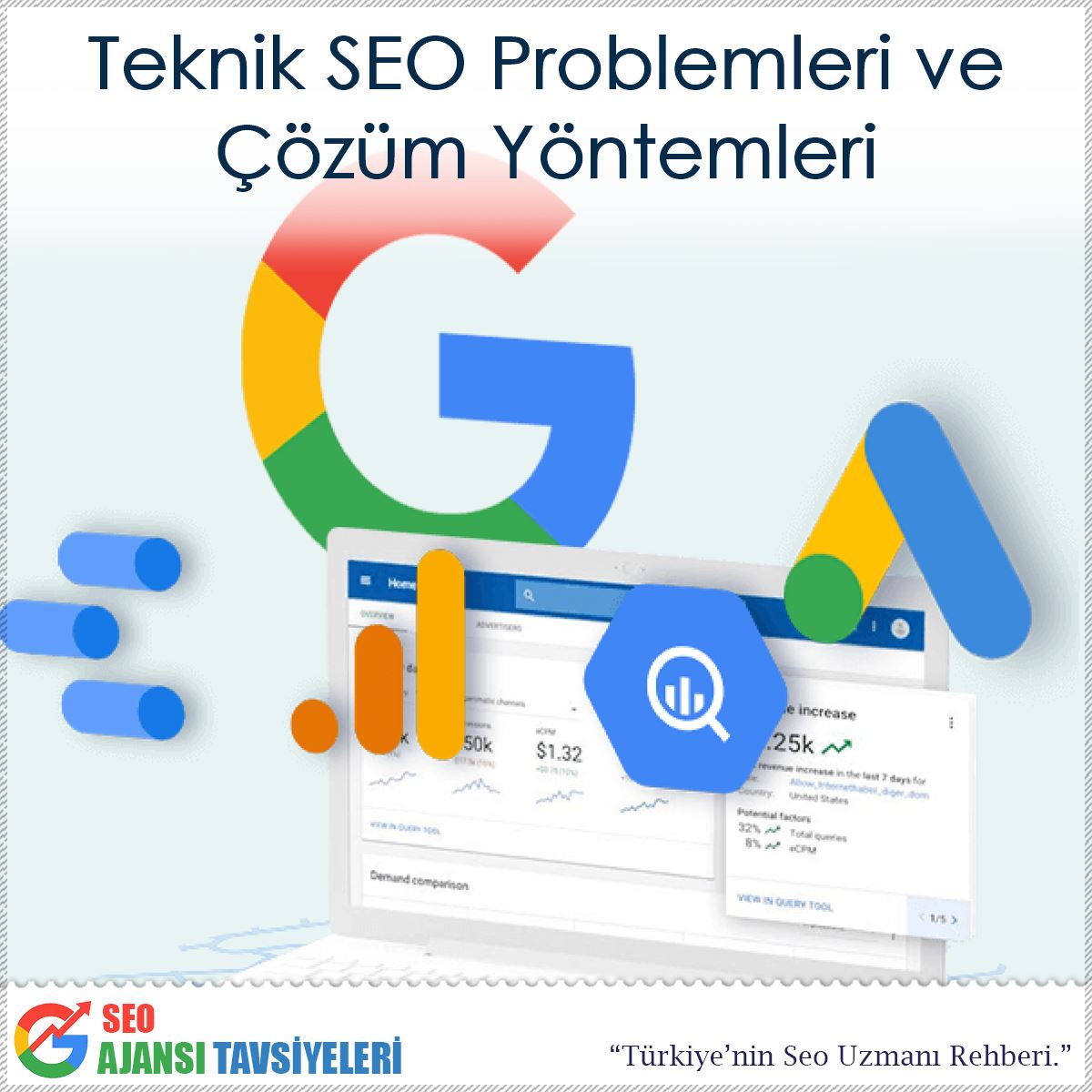 Teknik SEO Problemleri ve Çözüm Yöntemleri : Kapak Görseli