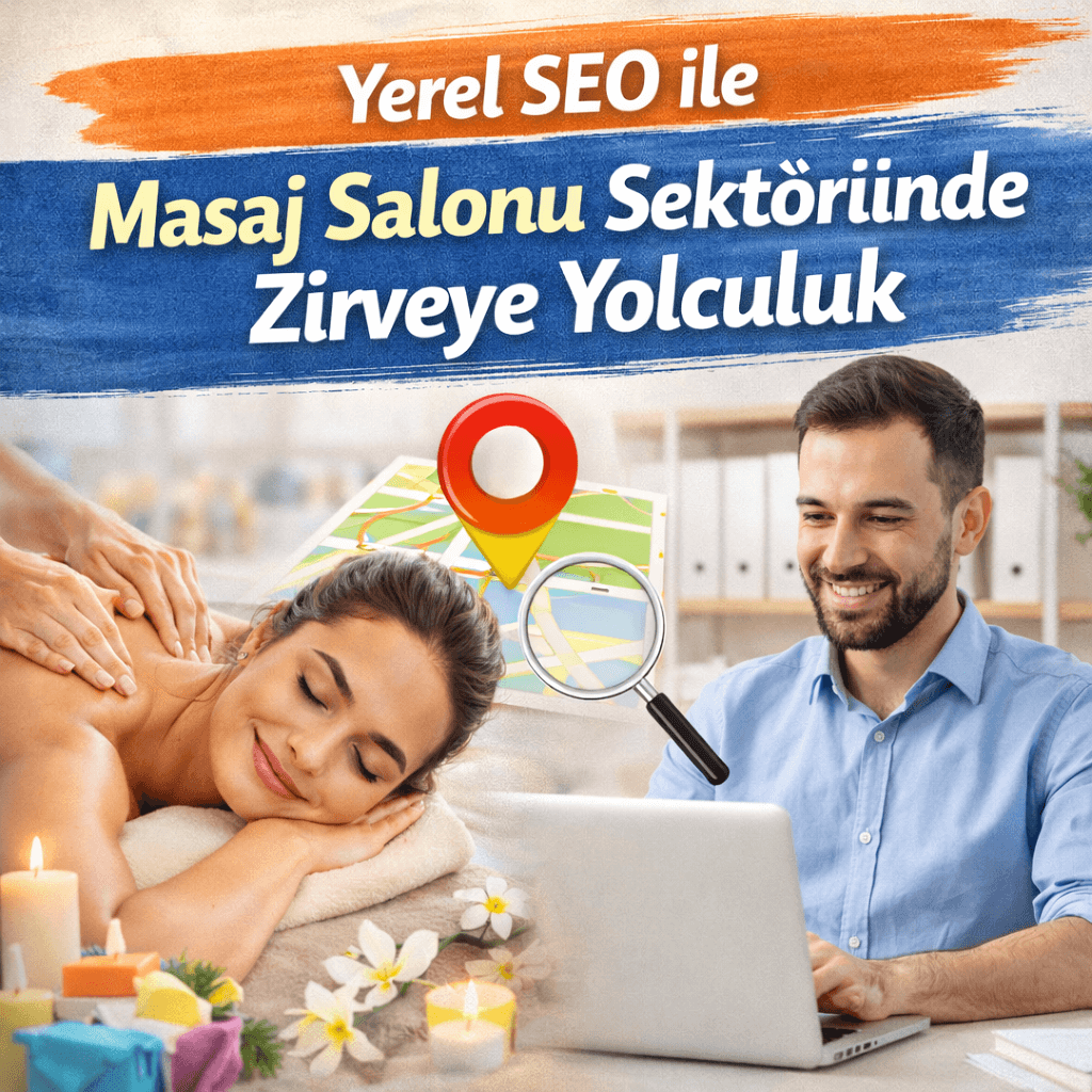 Yerel SEO ile Masaj Salonu Sektöründe Zirveye Yolculuk : Kapak Görseli